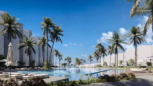 Serviced Apartment for sale in Fouka Bay in Ras El Hekma of 120 m² with 2 bedrooms