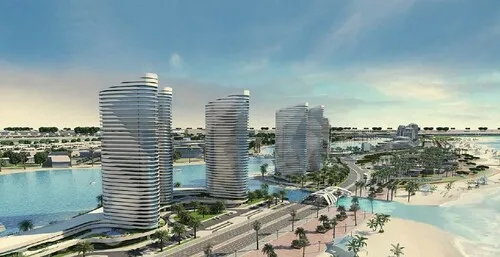 شقة للبيع في نورث إيدج العلمين الجديدة في العلمين بمساحة 154 م² تتكون من 1 غرف