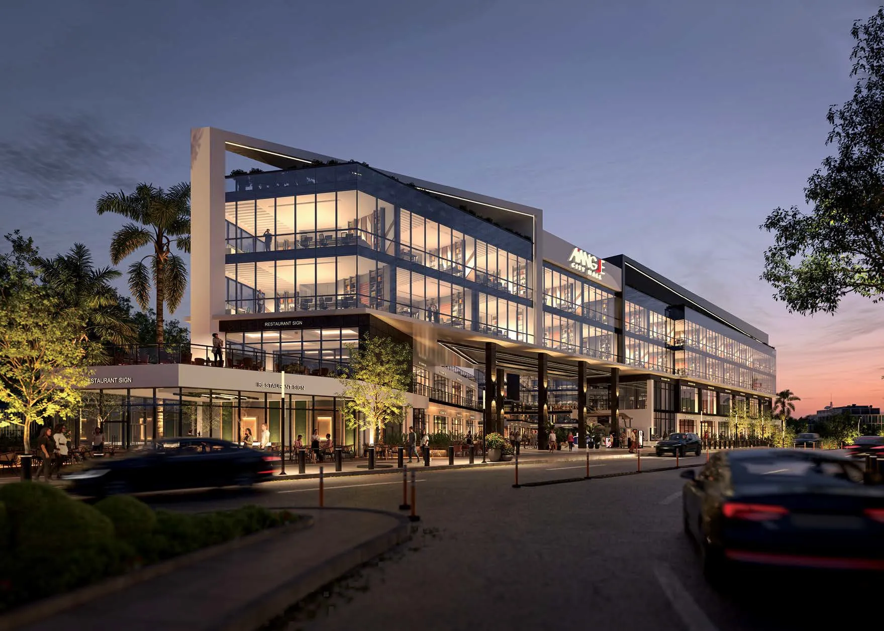 Office for sale in Aiangle City Mall in New Cairo of 138 m² with 0 bedrooms