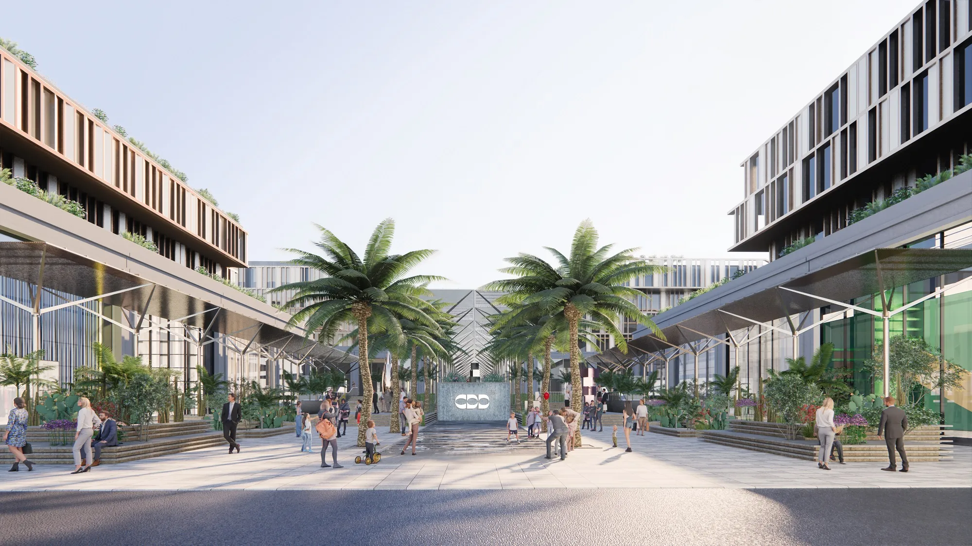 مكتب للبيع في وان ناينتي في القاهرة الجديدة بمساحة 124 م² تتكون من 0 غرف