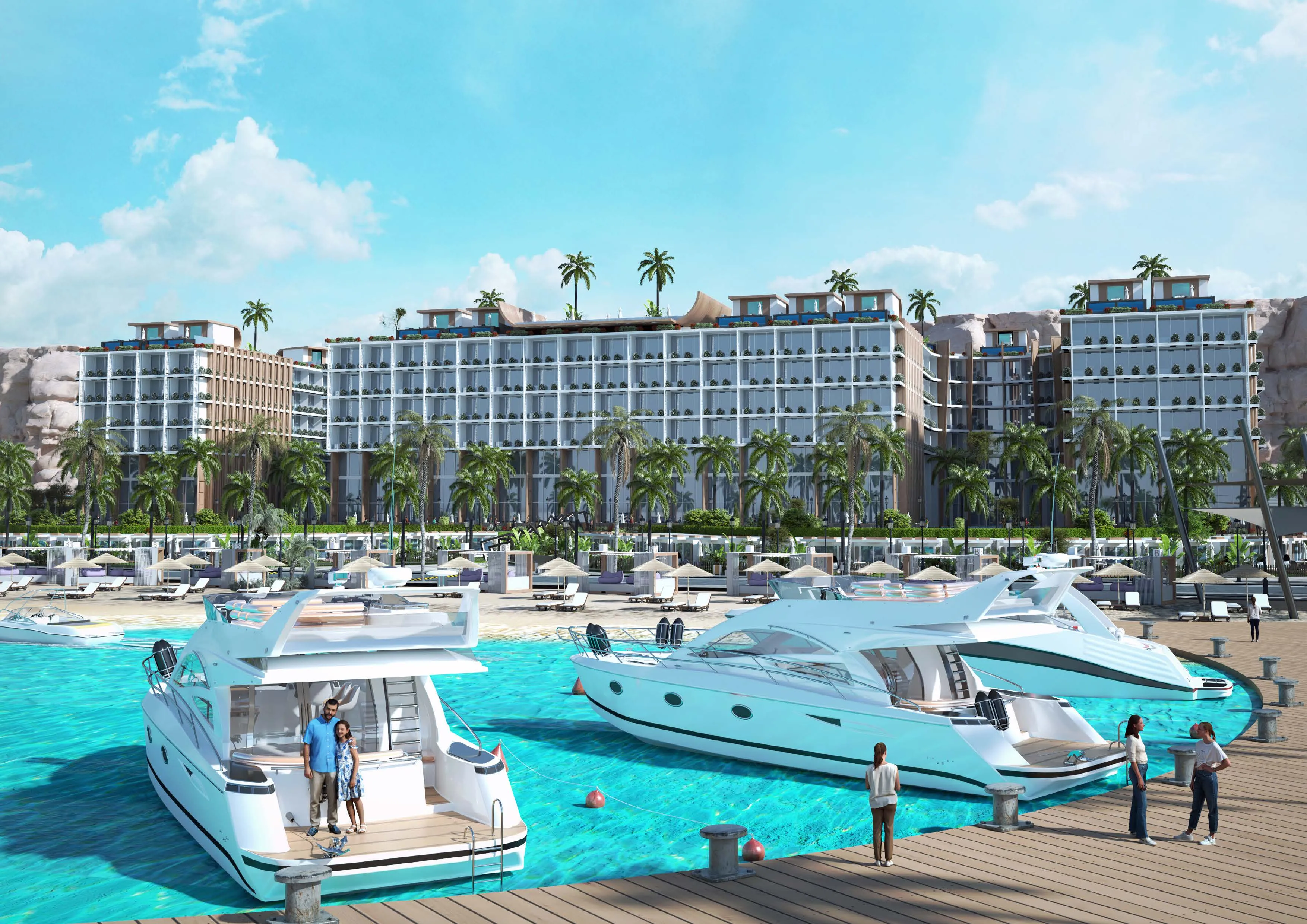 Serviced Apartment for sale in Jura in Ain Sokhna of 0 m² with 3 bedrooms