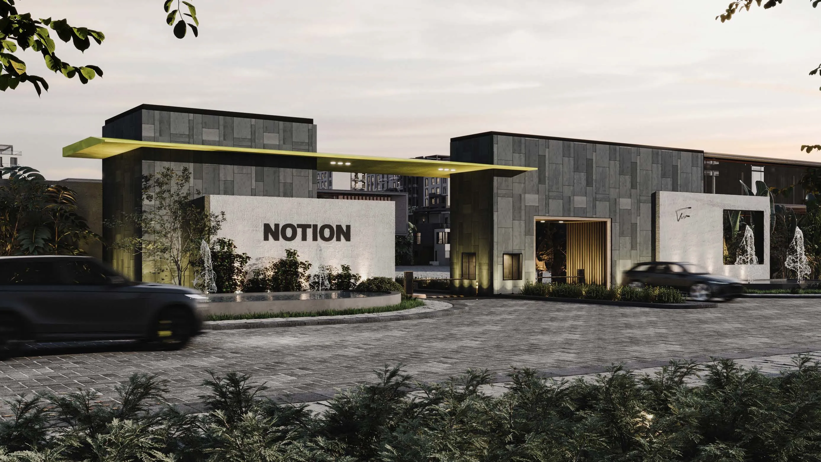 Apartment for sale in Notion  in New Cairo of 67 m² with 1 bedrooms