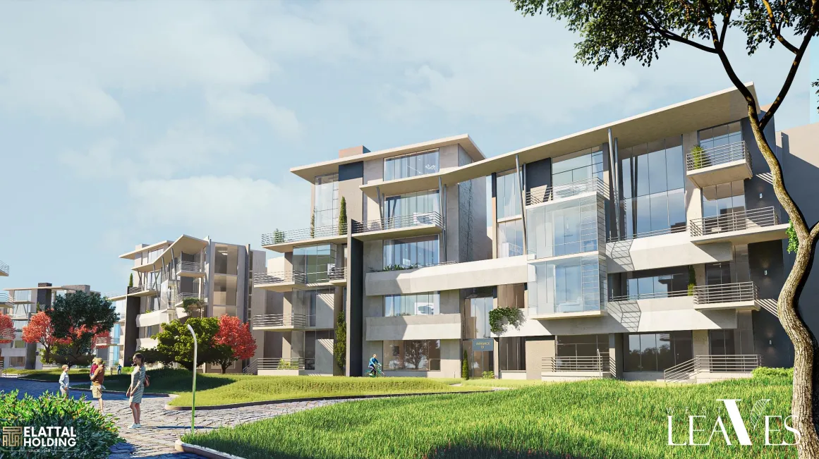 Apartment for sale in Leaves in 6th of October City of 125 m² with 2 bedrooms