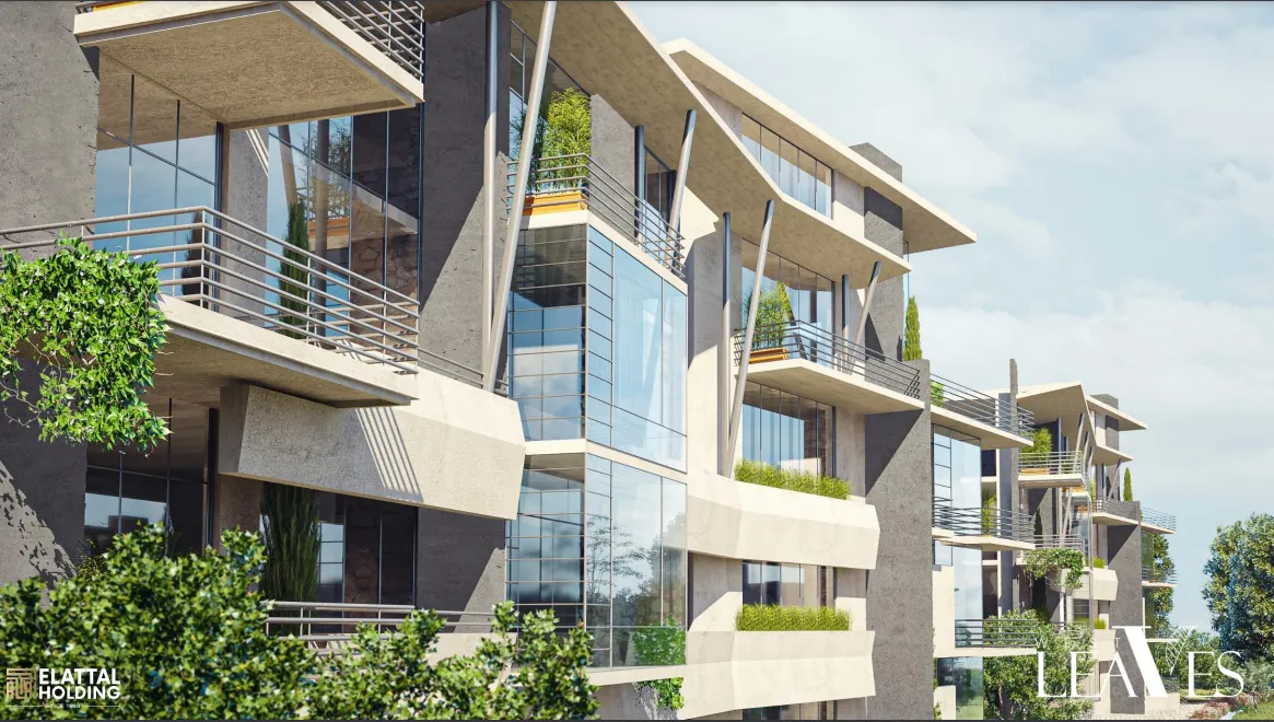 Apartment for sale in Leaves in 6th of October City of 125 m² with 2 bedrooms