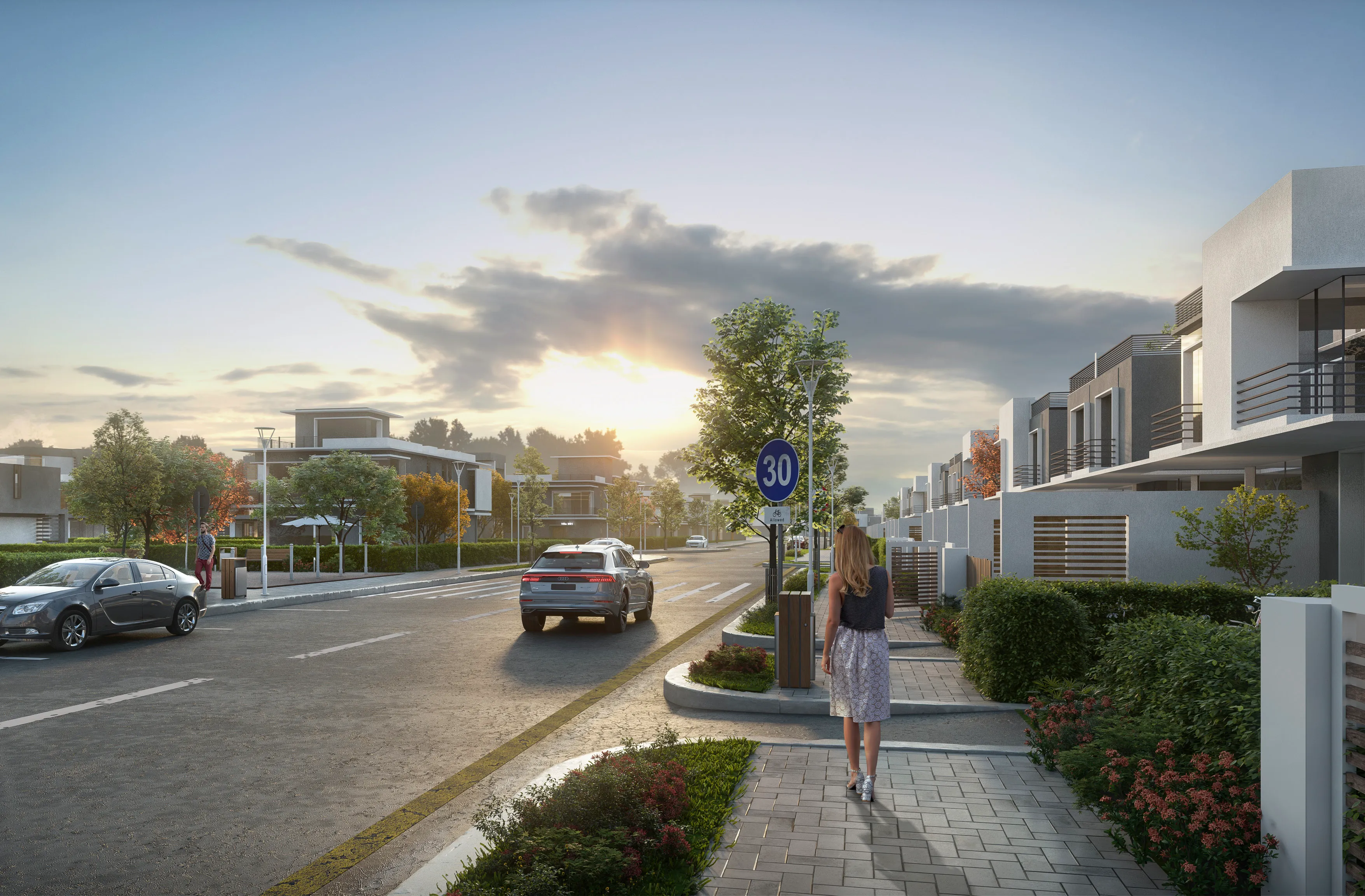 Townhouse for sale in Il Bosco City in Mostakbal City of 0 m² with 3 bedrooms