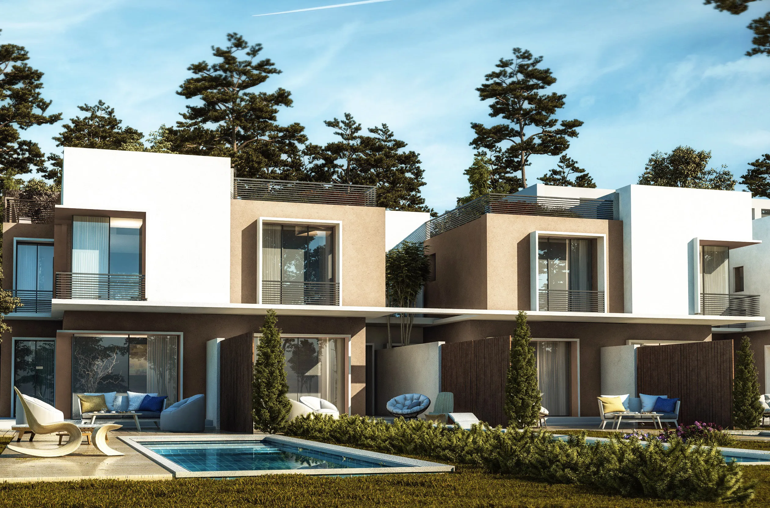 Townhouse for sale in Il Bosco City in Mostakbal City of 0 m² with 3 bedrooms