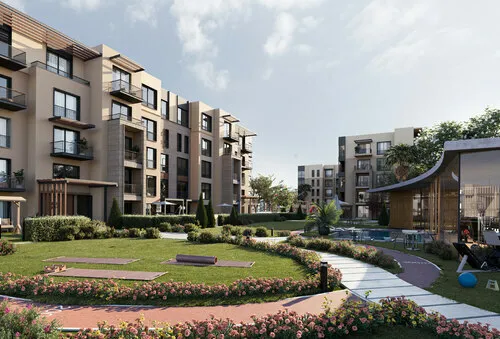 Apartment for sale in Garden Lakes in 6th of October City of 0 m² with 1 bedrooms