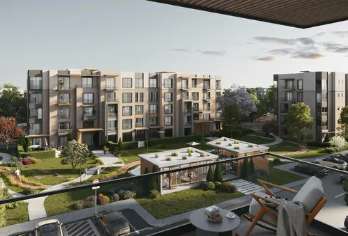 Apartment for sale in Garden Lakes in 6th of October City of 0 m² with 1 bedrooms