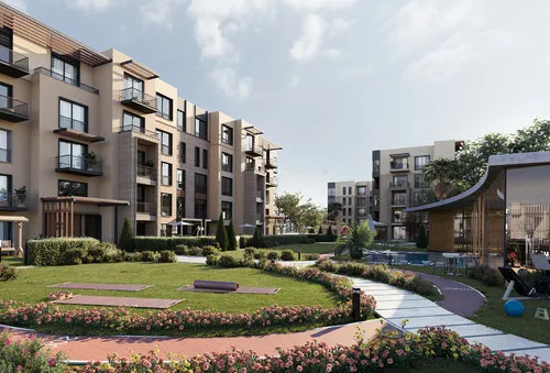 Apartment for sale in Garden Lakes in 6th of October City of 0 m² with 2 bedrooms