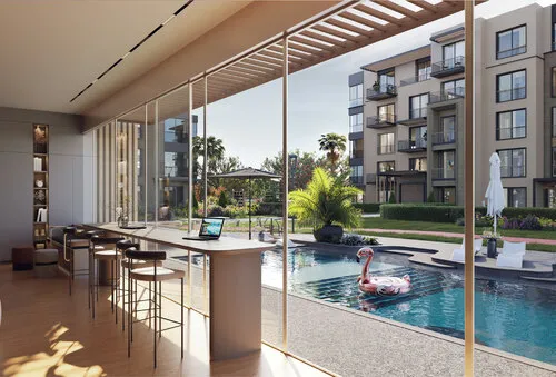 Apartment for sale in Garden Lakes in 6th of October City of 0 m² with 2 bedrooms