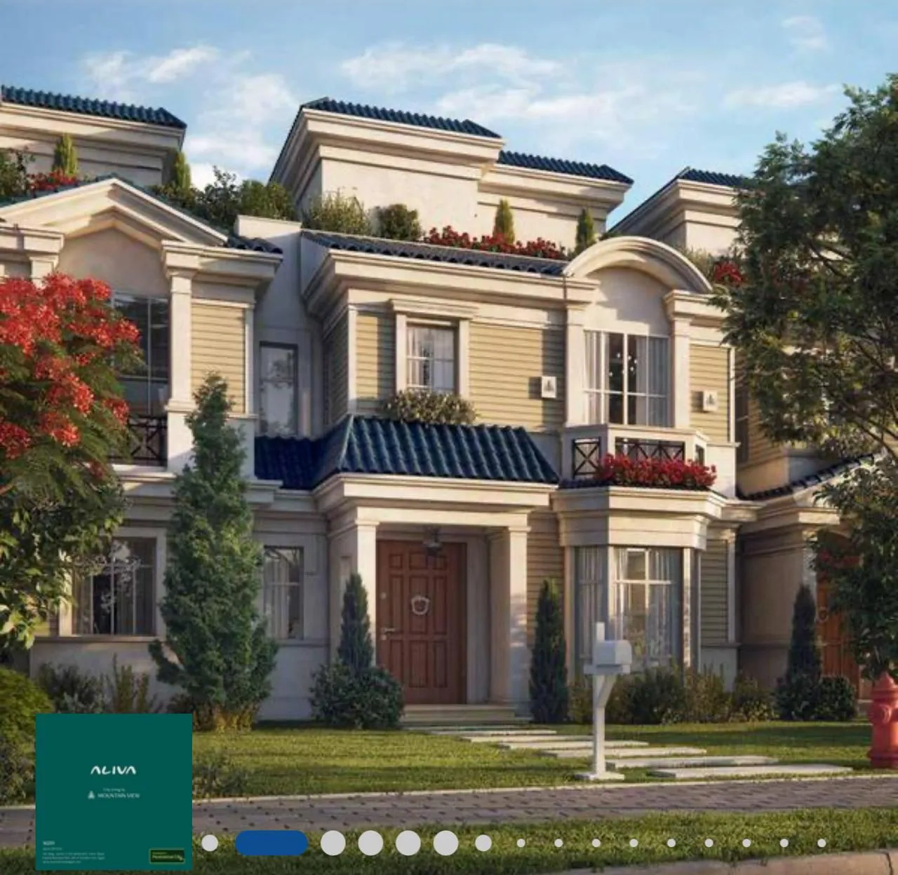 دوبلكس للبيع في اليفا ماونتن فيو مدينه المستقبل في مدينة المستقبل بمساحة 220 م² تتكون من 3 غرف