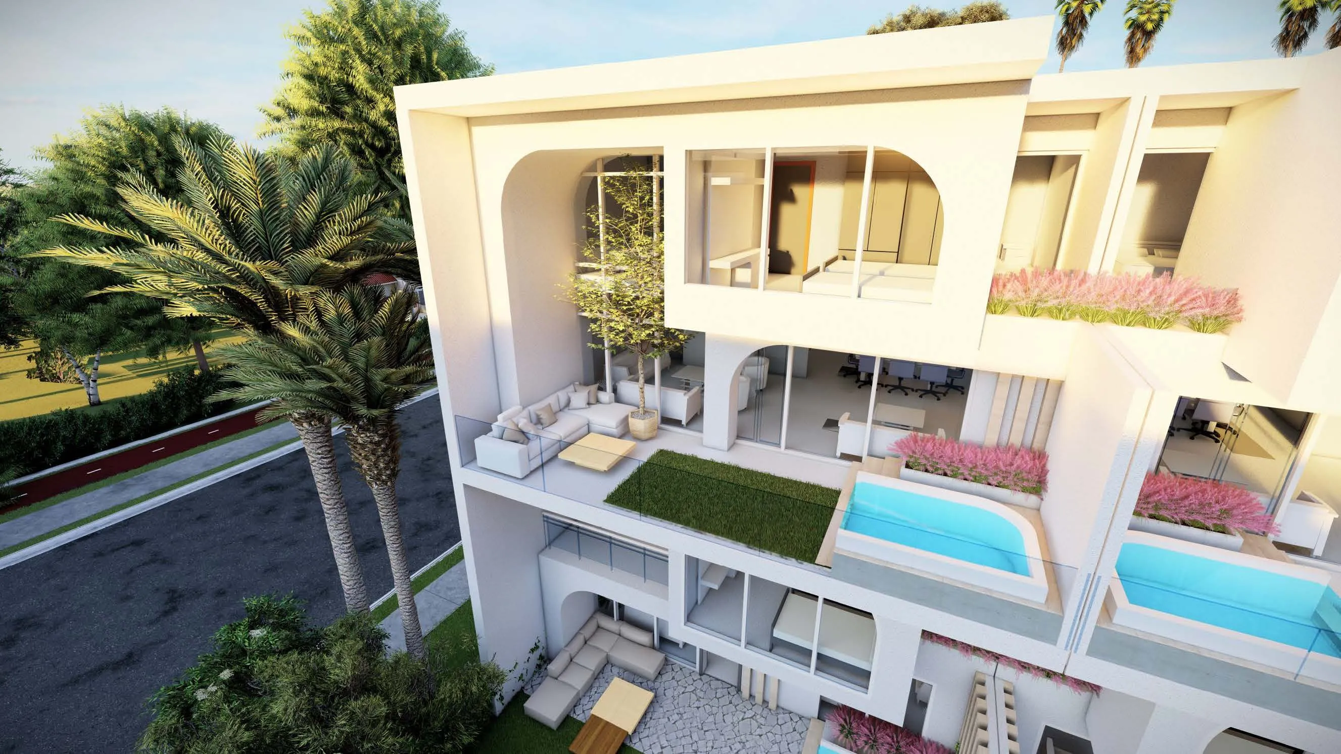 Duplex for sale in The Median Residences in New Cairo of 0 m² with 3 bedrooms