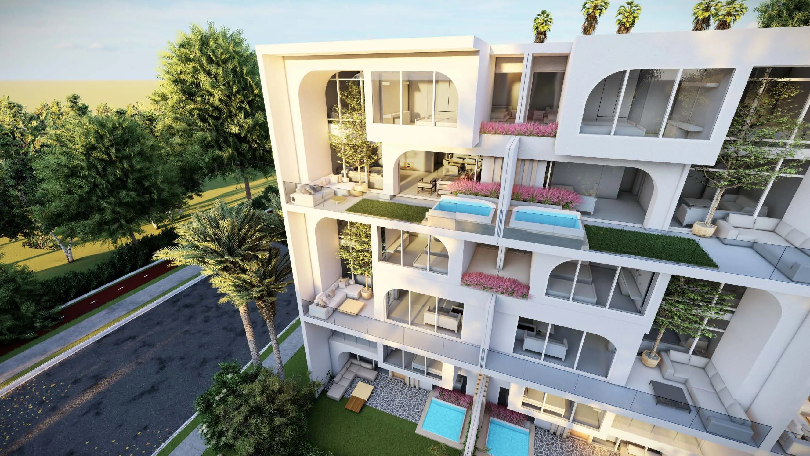 Duplex for sale in The Median Residences in New Cairo of 0 m² with 3 bedrooms