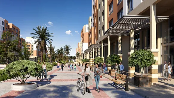 دوبلكس للبيع في ممشي فيوز في العاصمة الإدارية الجديدة بمساحة 0 م² تتكون من 4 غرف