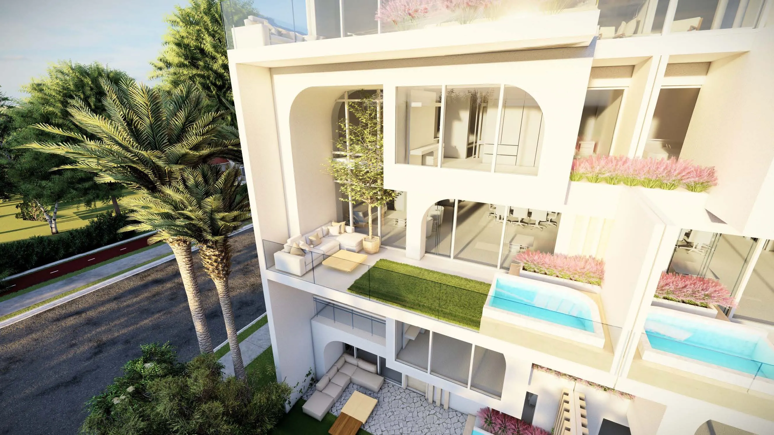 Duplex for sale in The Median Residences in New Cairo of 0 m² with 3 bedrooms