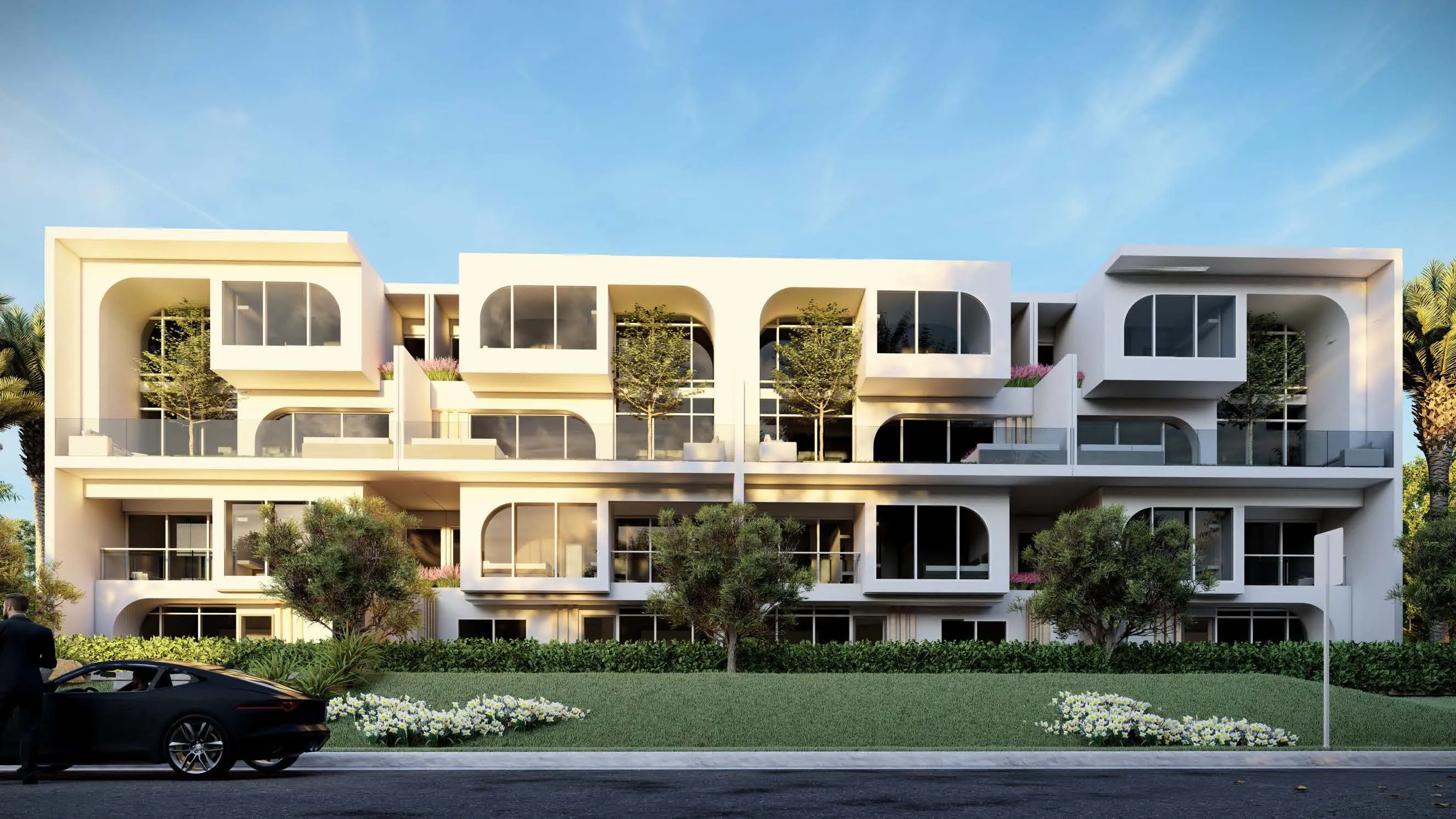 Duplex for sale in The Median Residences in New Cairo of 0 m² with 3 bedrooms