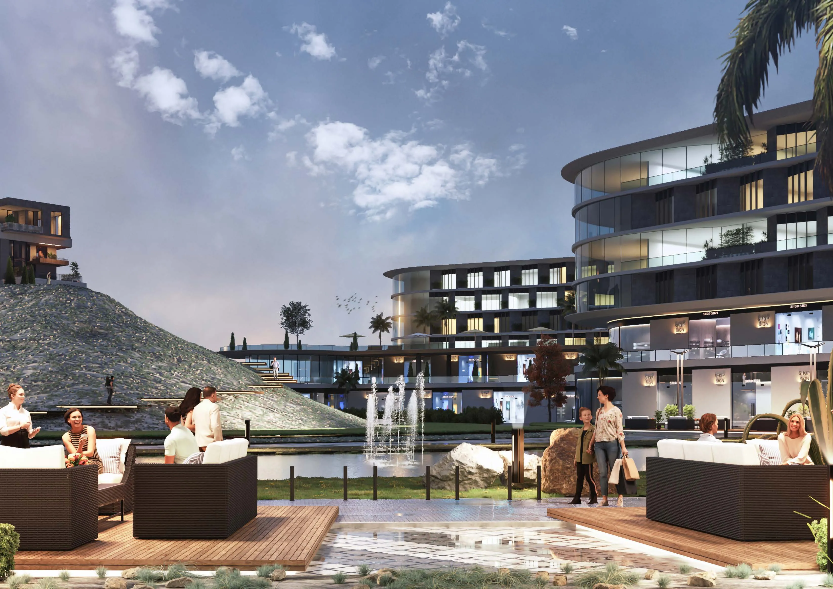 لوفت للبيع في جاذبية في مدينة السادس من أكتوبر بمساحة 0 م² تتكون من 1 غرف