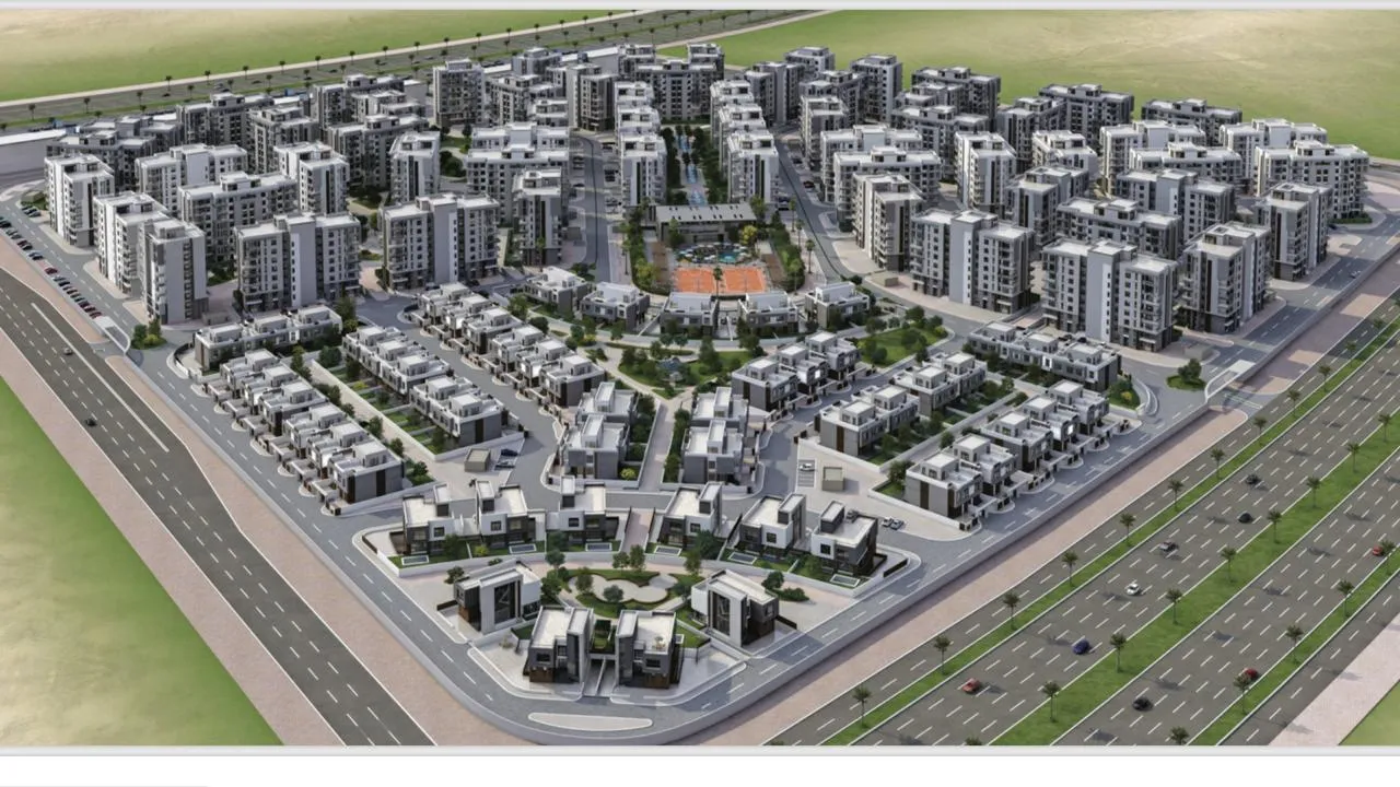 Townhouse for sale in Bleu Vert  in New Capital City of 0 m² with 3 bedrooms