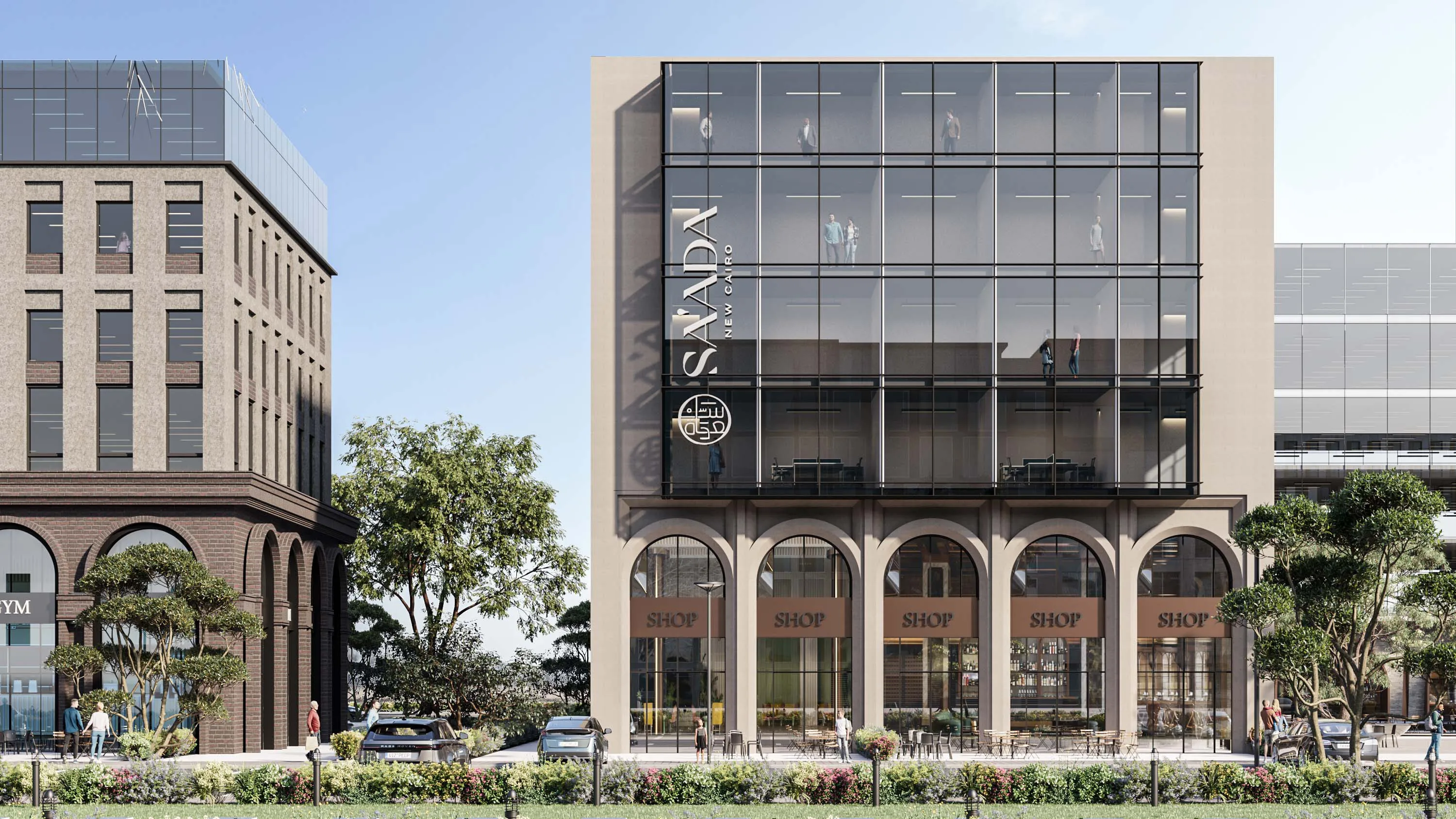 مكتب للبيع في مول سعادة  في القاهرة الجديدة بمساحة 0 م² تتكون من 0 غرف