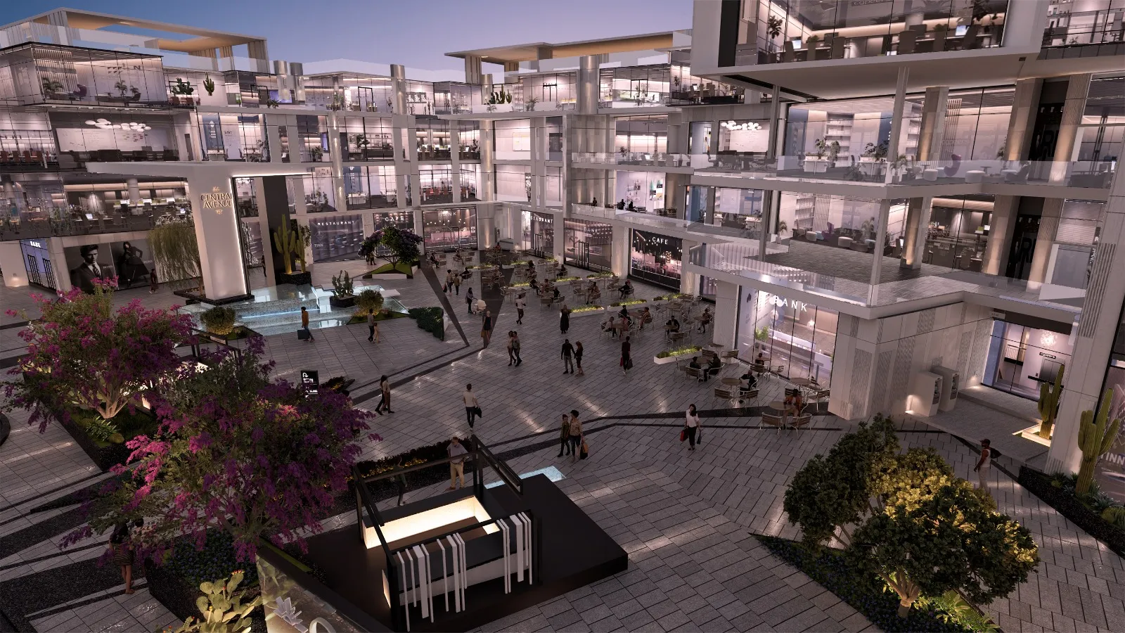  للبيع في سنترال افينيو في  بمساحة 0 م² تتكون من 0 غرف