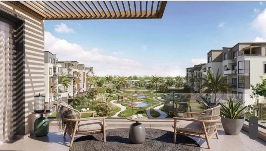 شقة للبيع في هايد بارك في القاهرة الجديدة بمساحة 144 م² تتكون من 3 غرف