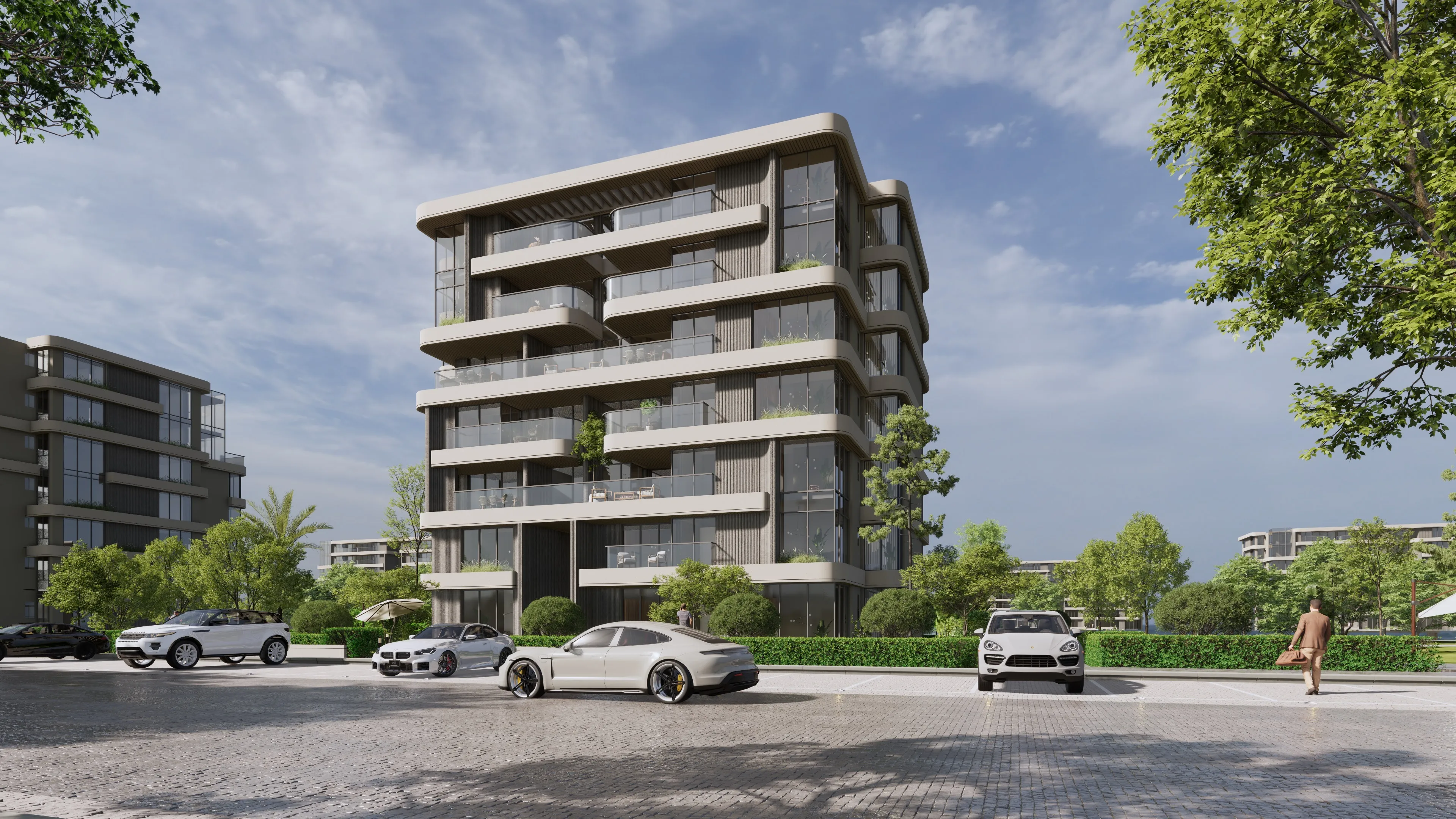 Serviced Apartment for sale in More  Residences  in New Cairo of 0 m² with 2 bedrooms