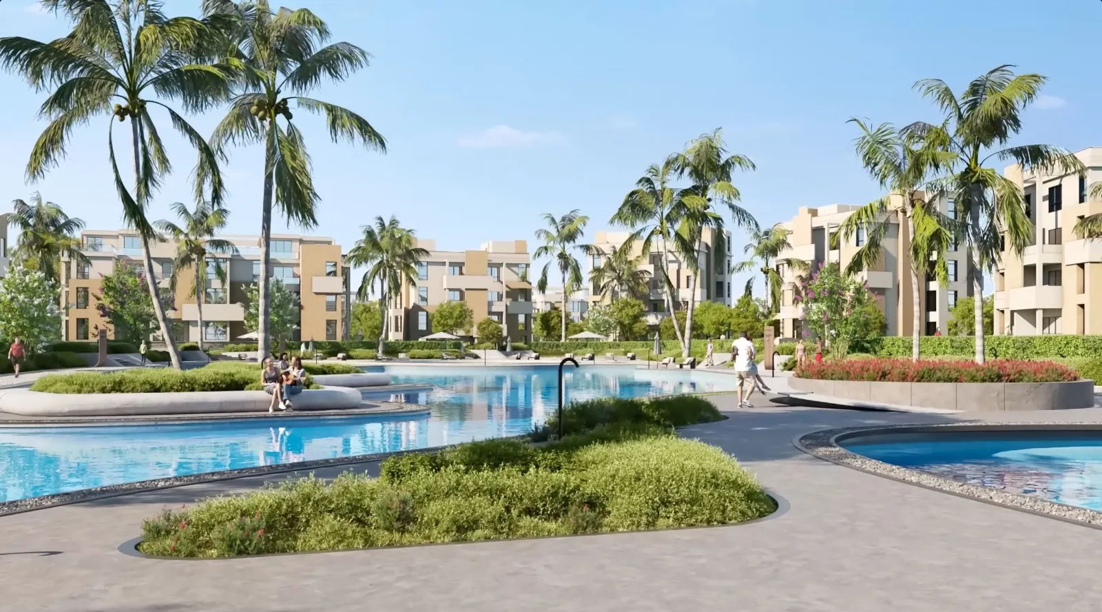 Apartment for sale in Zahra Morshedy Group in Al Alamein of 0 m² with 1 bedrooms