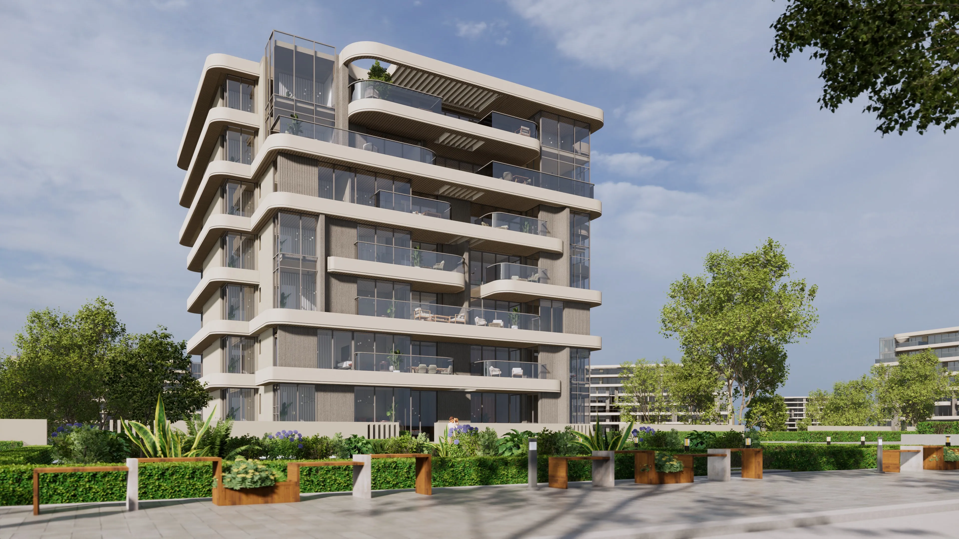 Serviced Apartment for sale in More  Residences  in New Cairo of 0 m² with 2 bedrooms