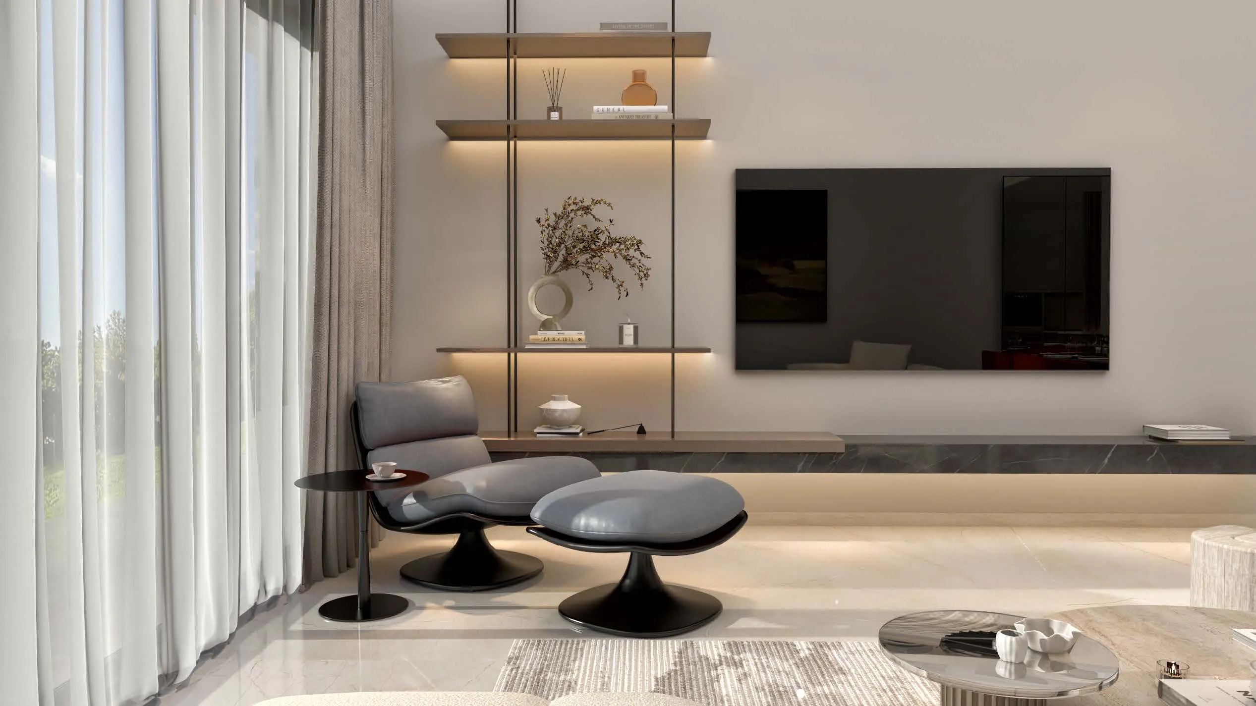 Serviced Apartment for sale in More  Residences  in New Cairo of 0 m² with 2 bedrooms