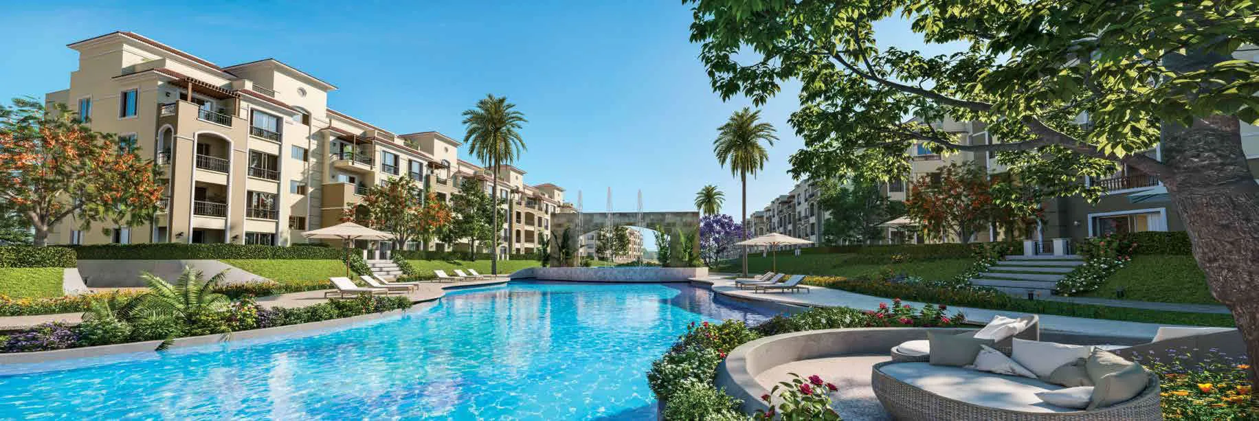 Apartment for sale in Stone Residence in New Cairo of 0 m² with 3 bedrooms