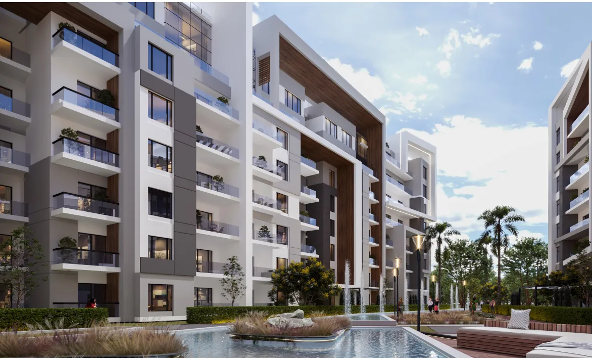 Apartment for sale in Ri8 in New Capital City of 168 m² with 3 bedrooms