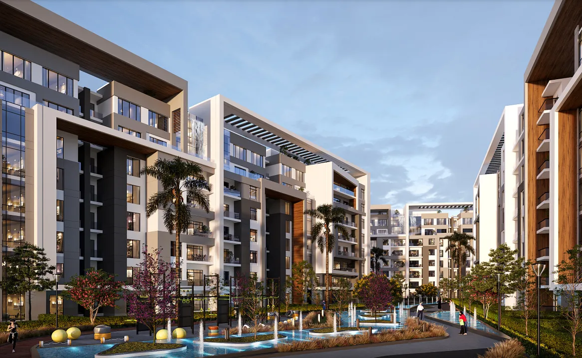 Apartment for sale in Ri8 in New Capital City of 168 m² with 3 bedrooms
