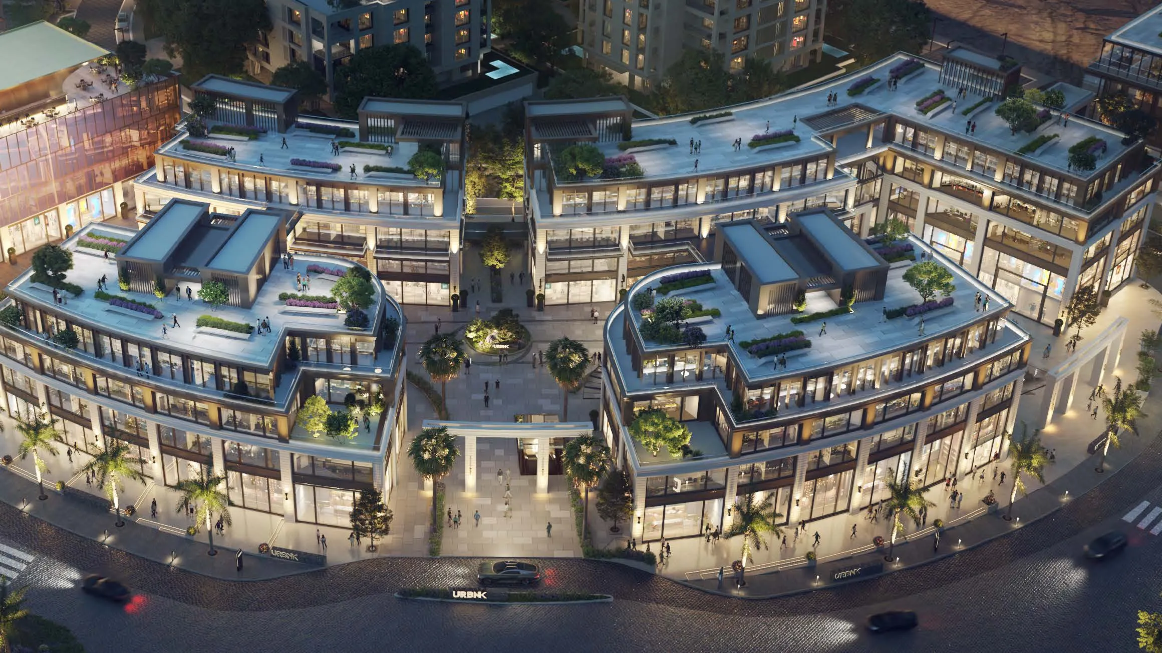 تجاري للبيع في أوربن كي في القاهرة الجديدة بمساحة 189 م² تتكون من 0 غرف