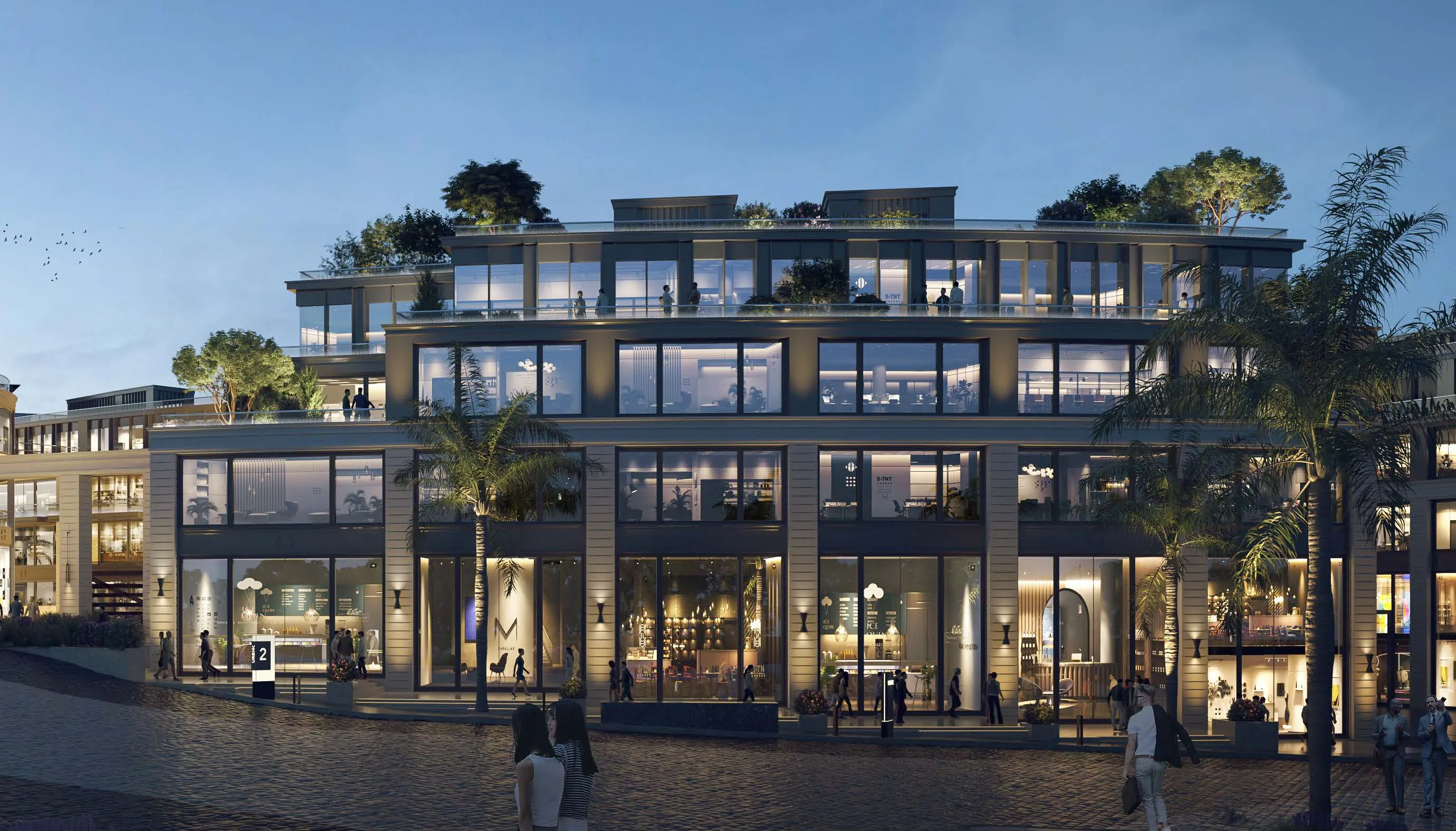 تجاري للبيع في أوربن كي في القاهرة الجديدة بمساحة 189 م² تتكون من 0 غرف