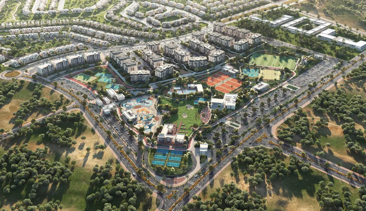 Apartment for sale in Hyde Park in New Cairo of 135 m² with 2 bedrooms