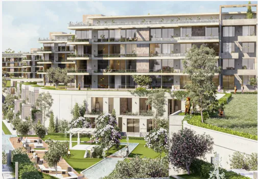 Apartment for sale in Kite in October Gardens of 195 m² with 3 bedrooms
