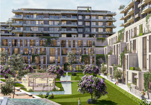 شقة للبيع في كايت في حدائق اكتوبر بمساحة 0 م² تتكون من 3 غرف