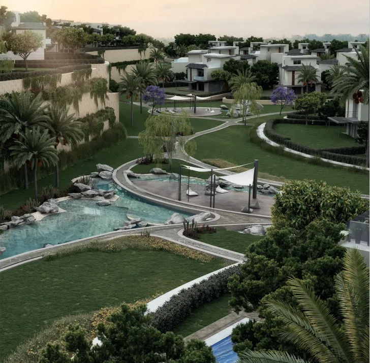 Villa for sale in The Hills in New Cairo of 239 m² with 3 bedrooms