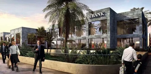 Office for sale in The Strip [ Commercial ] in 6th of October City of 136 m² with 1 bedrooms