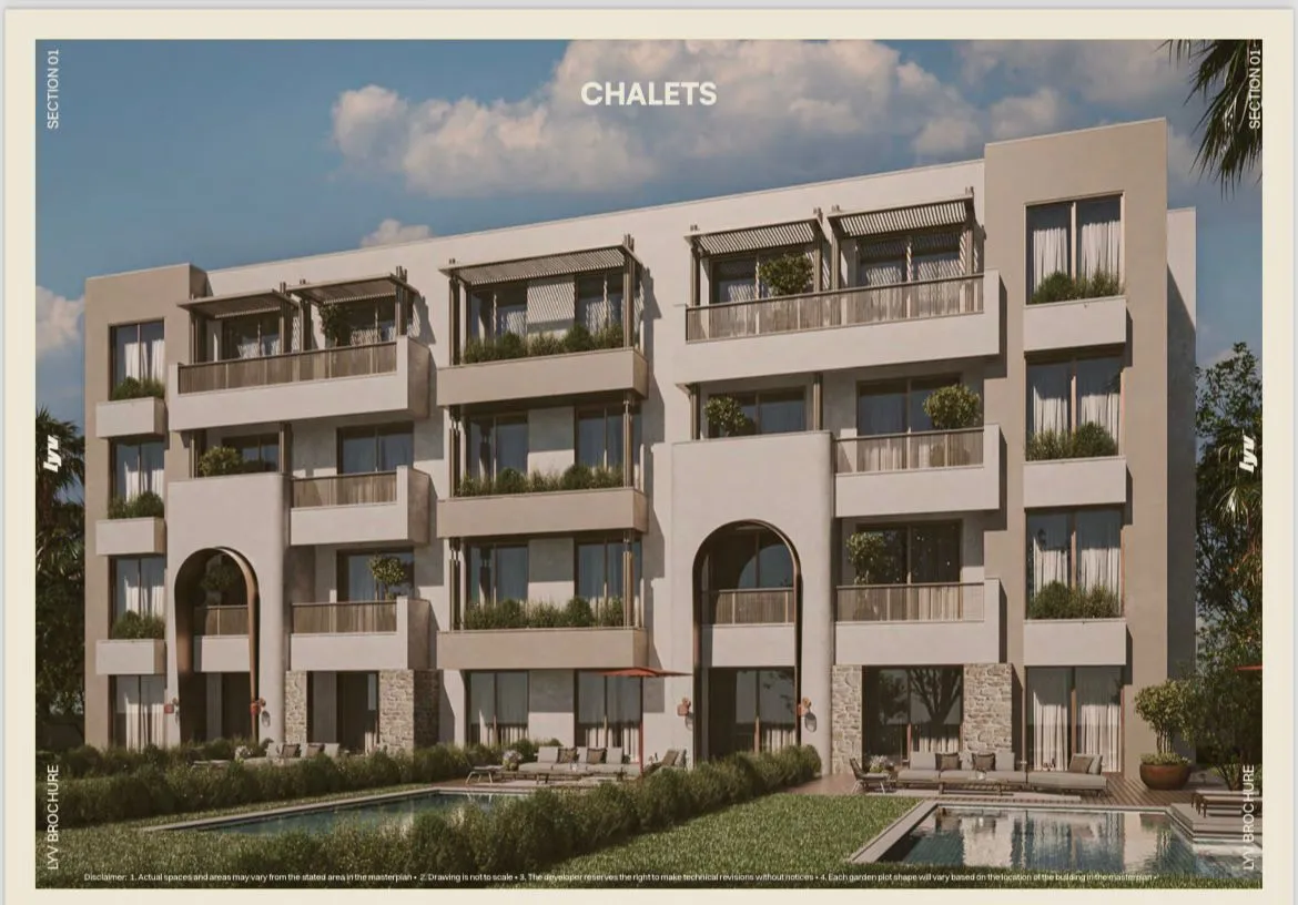 Chalet for sale in Lyv Caesar - Ras El Hekma in Ras El Hekma of 105 m² with 3 bedrooms
