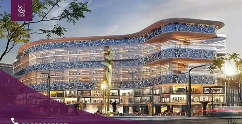 Retail for sale in La Fayette Village in New Capital City of 65 m² with 0 bedrooms