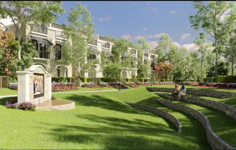 Townhouse for sale in The Marq in New Cairo of 208 m² with 3 bedrooms
