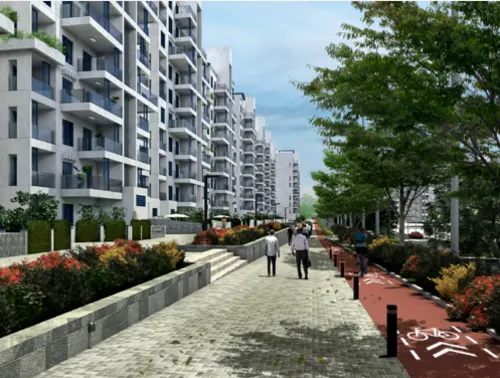 Apartment for sale in Downtown New Alamein in Al Alamein of 0 m² with 1 bedrooms