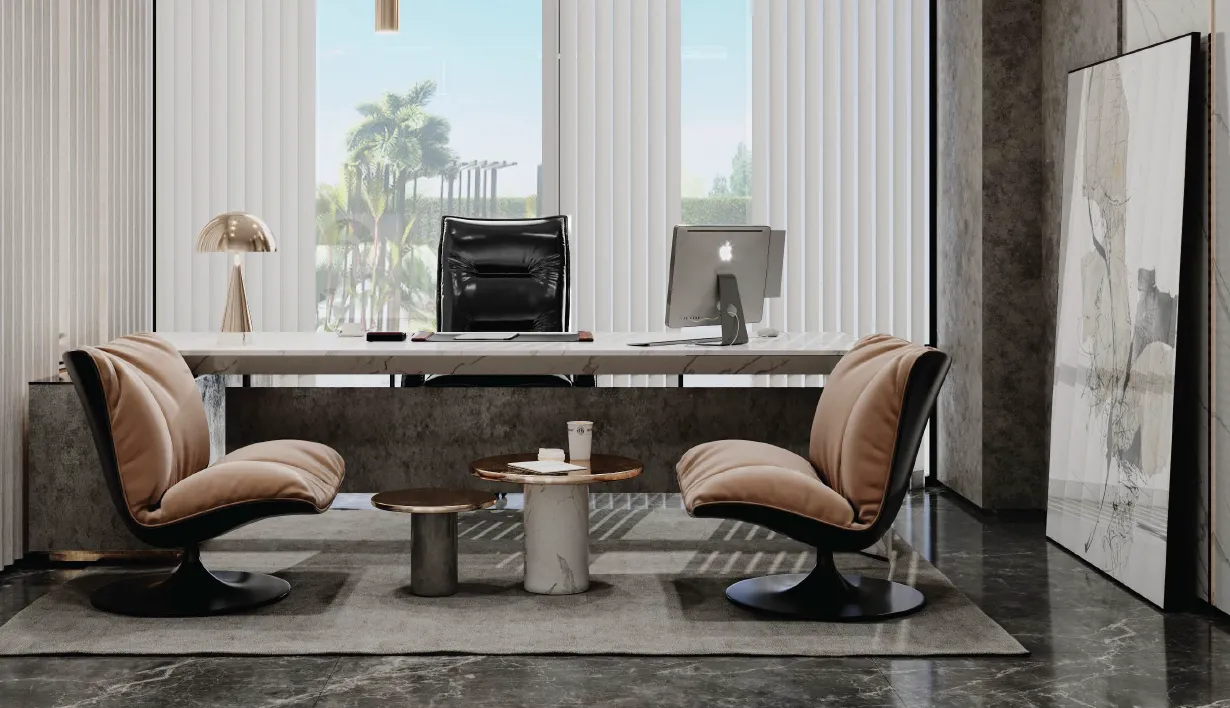 مكتب للبيع في سيتي هول ستريب في العاصمة الإدارية الجديدة بمساحة 134 م² تتكون من 0 غرف