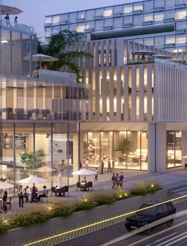 عيادة للبيع في ايفر في مدينة السادس من أكتوبر بمساحة 43 م² تتكون من 0 غرف