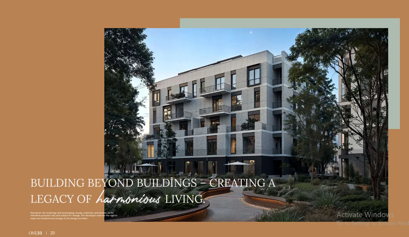 Apartment for sale in One33 in Northern Expansion of 0 m² with 2 bedrooms