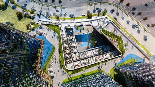 مكتب للبيع في اي -بزنس بارك في العاصمة الإدارية الجديدة بمساحة 0 م² تتكون من 0 غرف