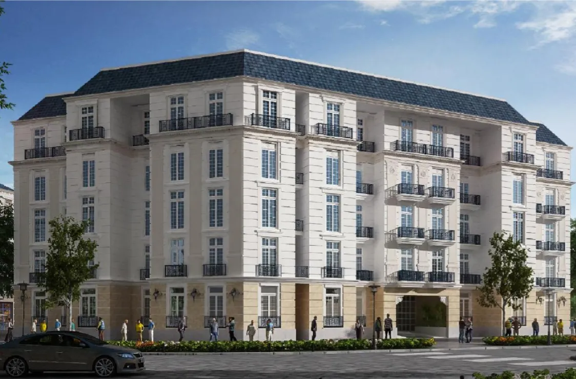 شقة للبيع في الحي اللاتيني سيتي ايدج في العلمين بمساحة 0 م² تتكون من 4 غرف