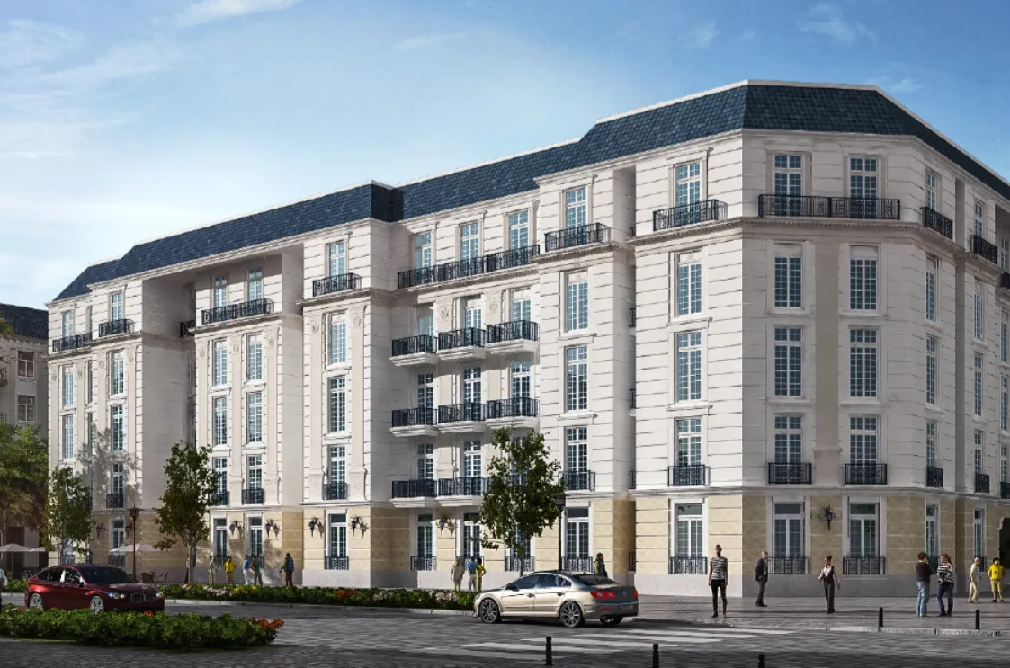 شقة للبيع في الحي اللاتيني سيتي ايدج في العلمين بمساحة 0 م² تتكون من 4 غرف