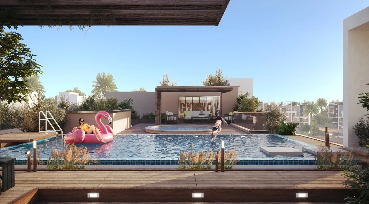 Duplex for sale in Montenapoleone in Mostakbal City of 100 m² with 2 bedrooms